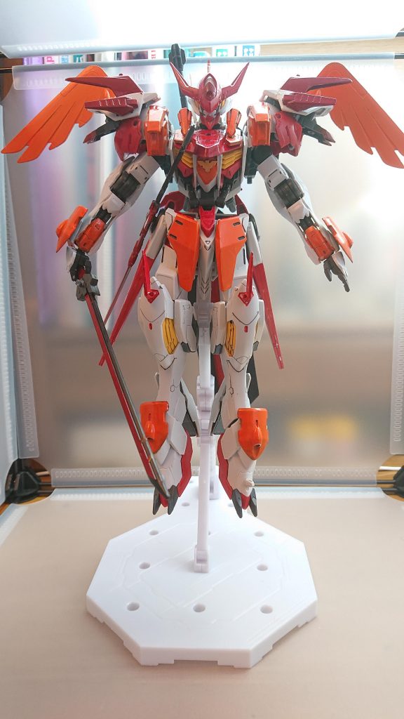 炎魔で全ての敵を切り裂き焼き尽くす戦いが終わったその姿は勇ましく美しい