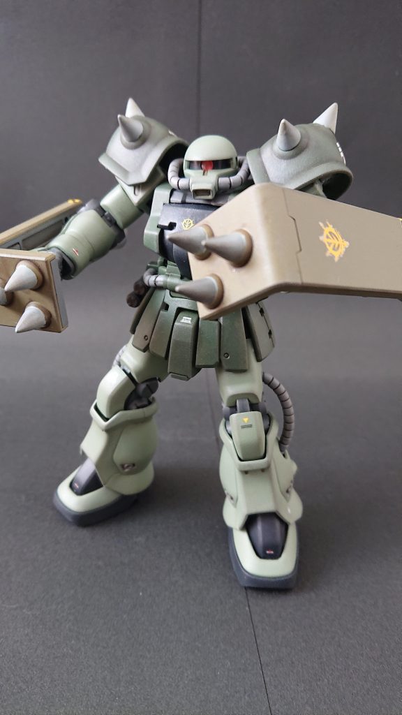 ガンダムUCに登場するシュツルムガルスをイメージし、近接格闘に特化した機体です。