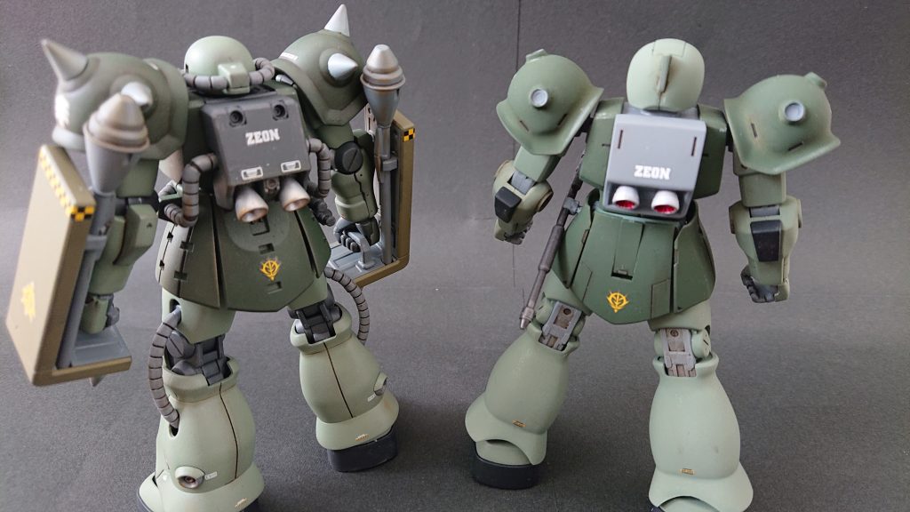 hgucザクⅡF2（近接格闘仕様）–9枚目/制作者：ガンプラおじさん