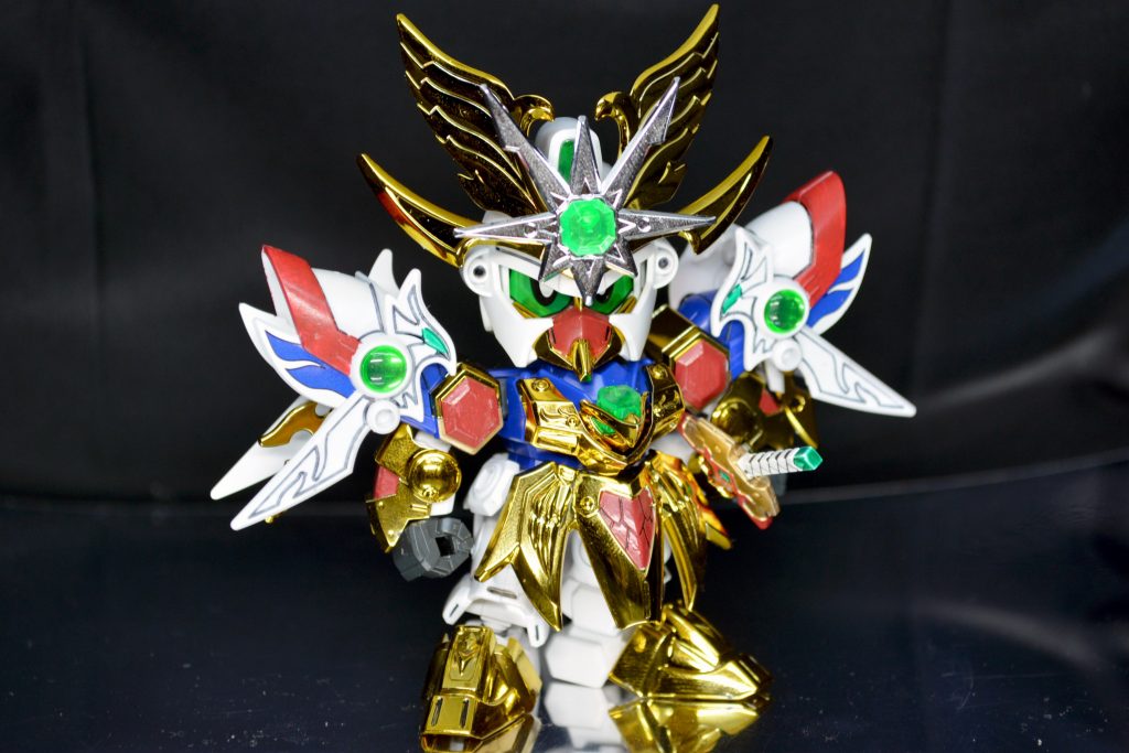 ## 平時形態
設定には無い形態ですが平時は鳥足でうろうろしてるとは思えないので、パーツを外してそれっぽくしました。