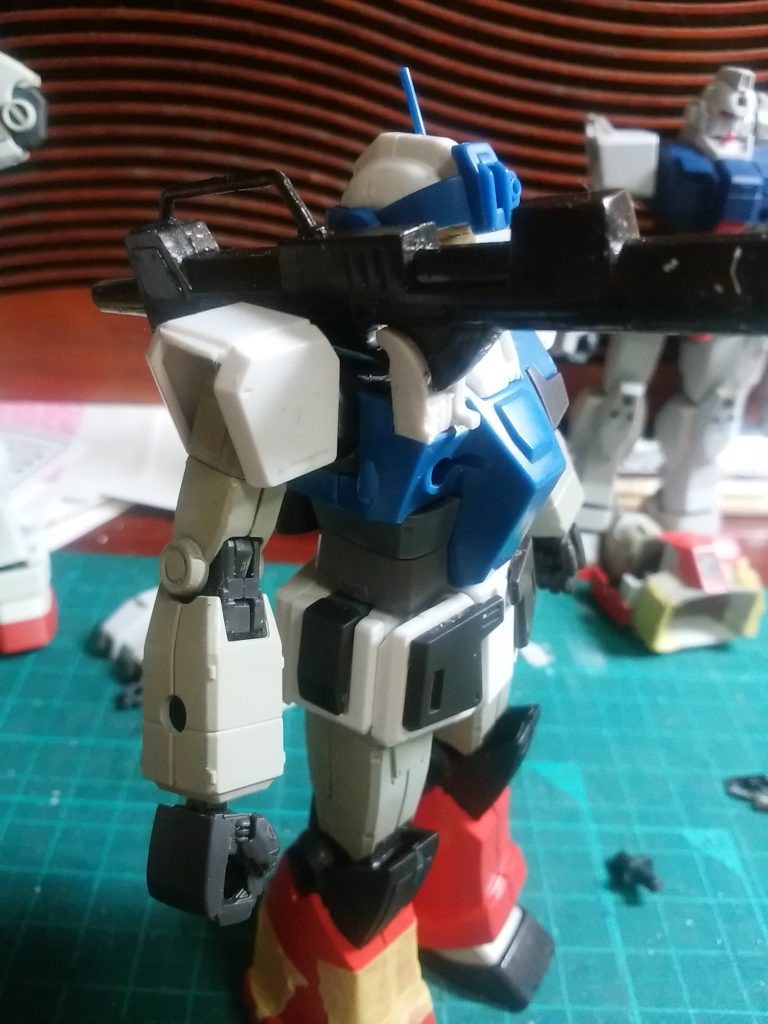 1/144 HG ジムガードカスタム キャノン砲装備型?–5枚目/制作者:つのさん
