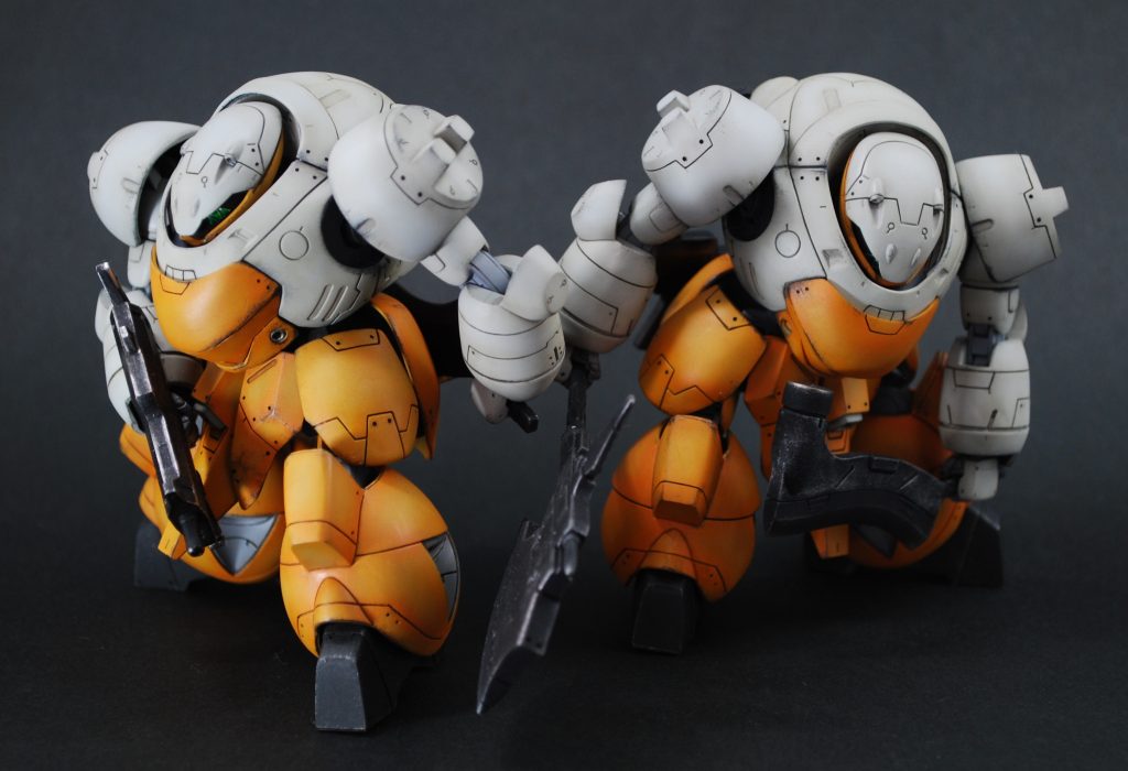 靴も高さを小さくして低重心なイメージに。