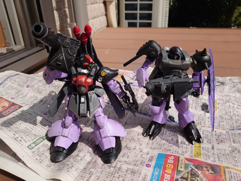 天気のよい翌日、トップコートをしました。