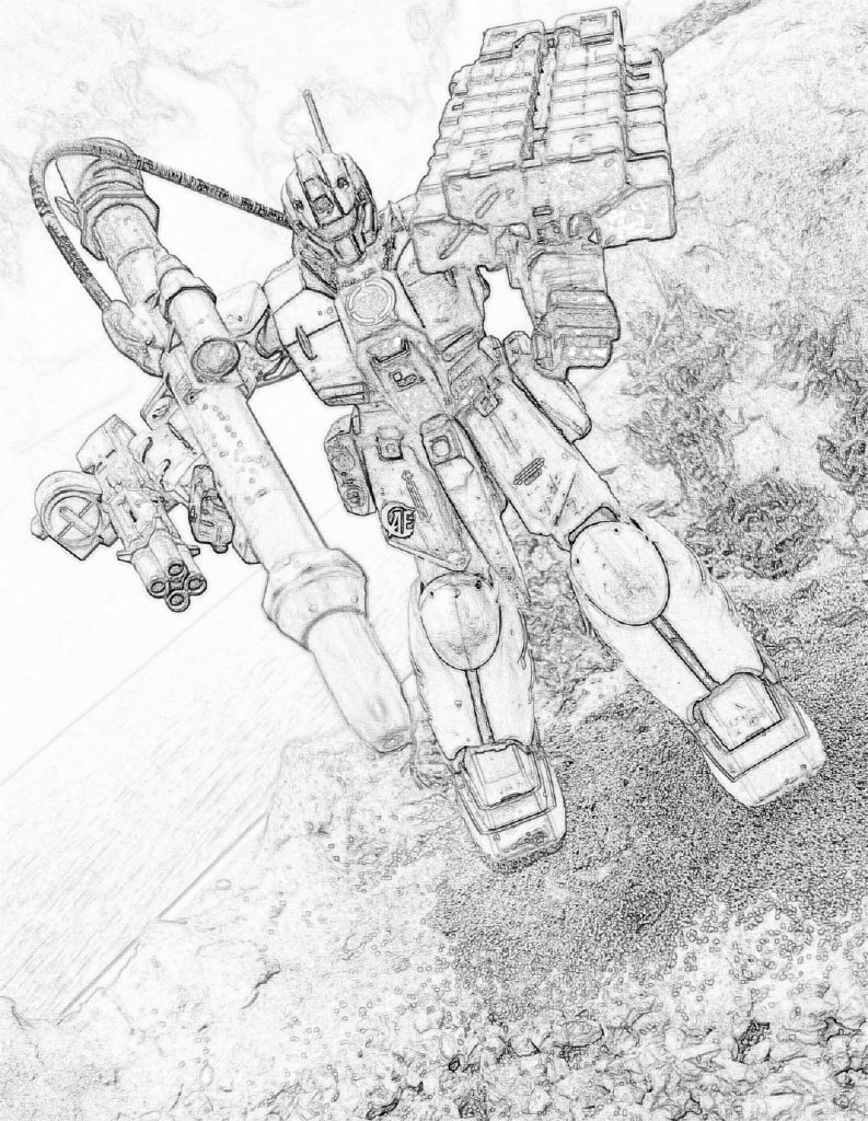 シルエット。