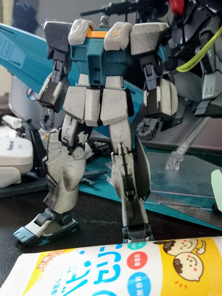 肩の部分の初期段階です。