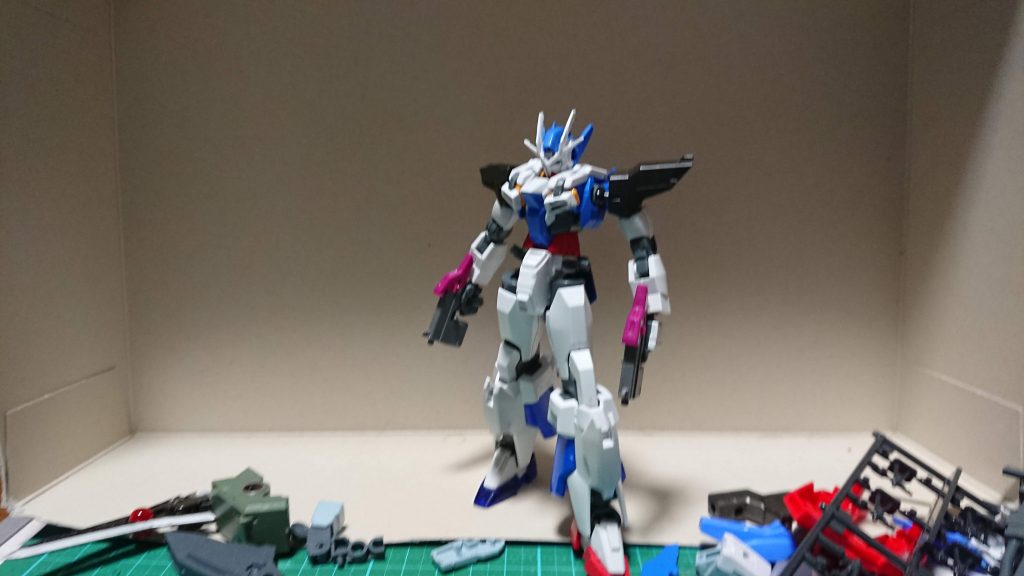 初期案では二丁拳銃予定でした