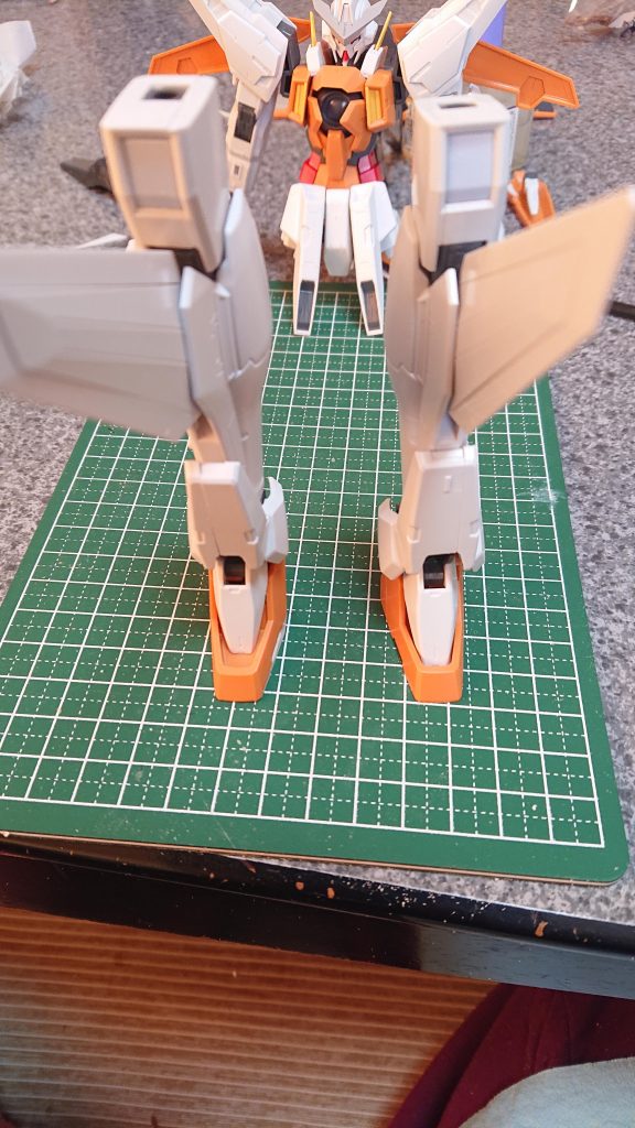 アンクルガードの幅詰め