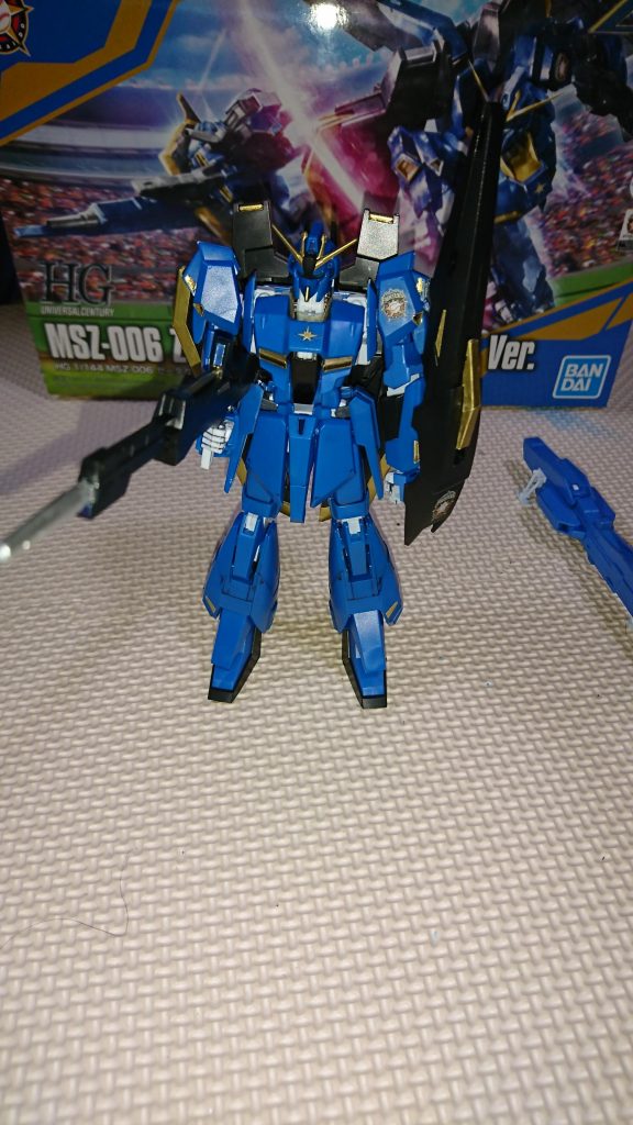 ＨＧＵＣゼータガンダム日ハムファイターズバージョン–3枚目/制作者：マサ128