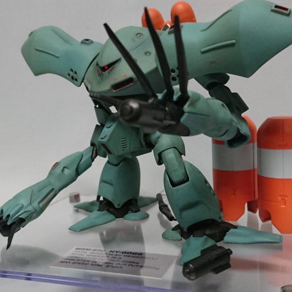 HGハイゴック＠小細工（全塗装・電飾）