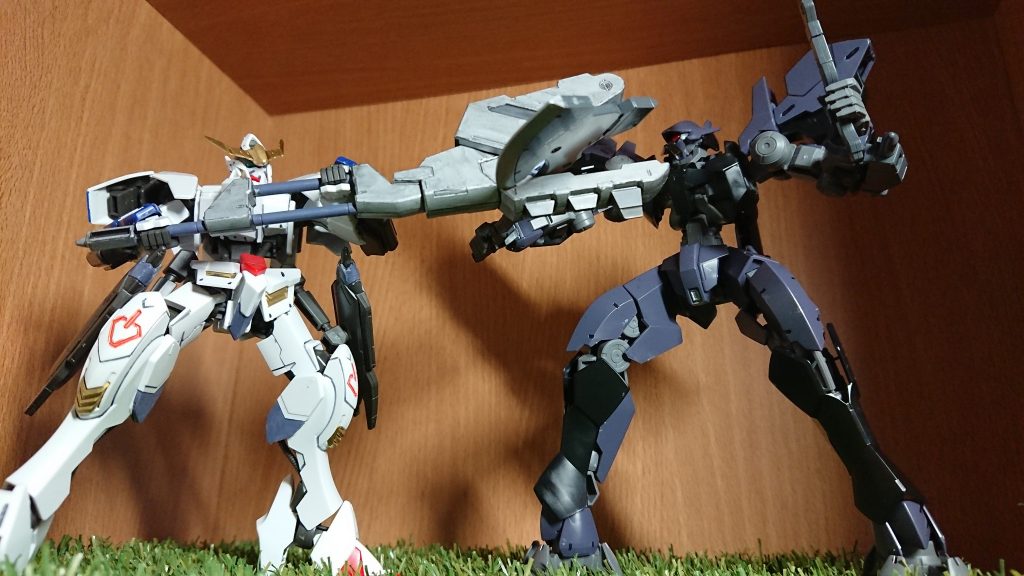 ガンダムバルバトス第６形態&グレイズアイン–4枚目/制作者：fb-にーあん