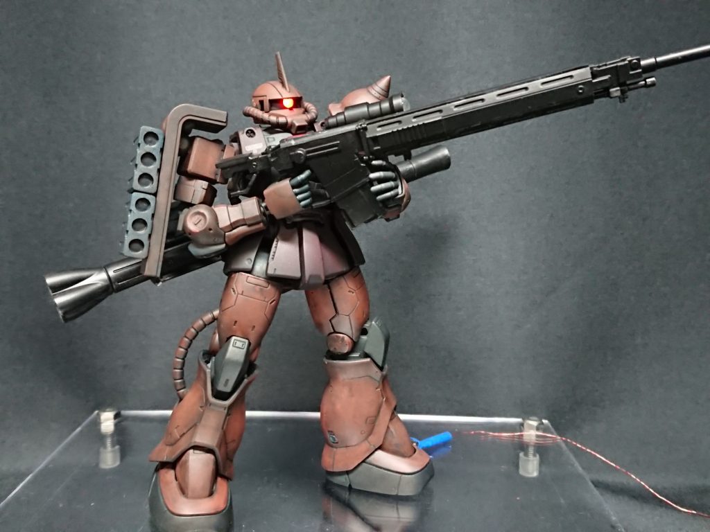 実写特撮風シャアザク–2枚目/制作者：つしま