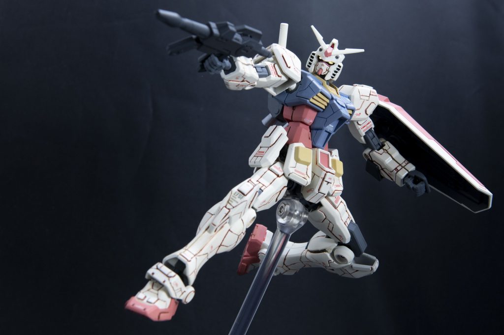 HG GBNベースガンダム–5枚目/制作者：ハブヲ