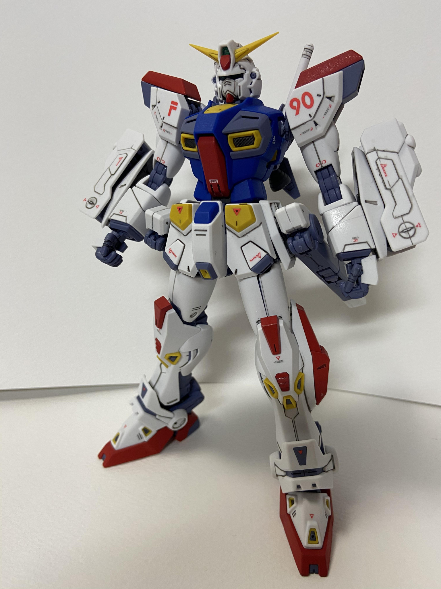 MG 1/100 F90 2号機（ロールアウトカラー）｜あのメイスさんのガンプラ