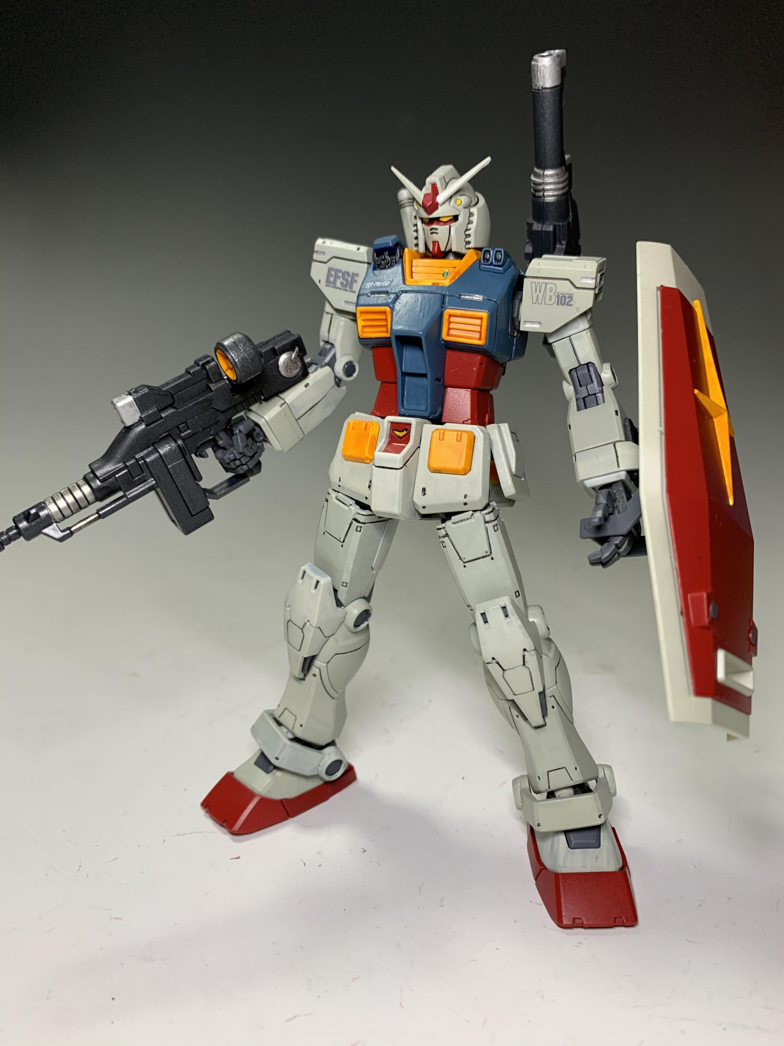 HG 1/144 RX-78-02 ガンダム(GUNDAM THE ORIGIN版)｜@rx78787878さんの 