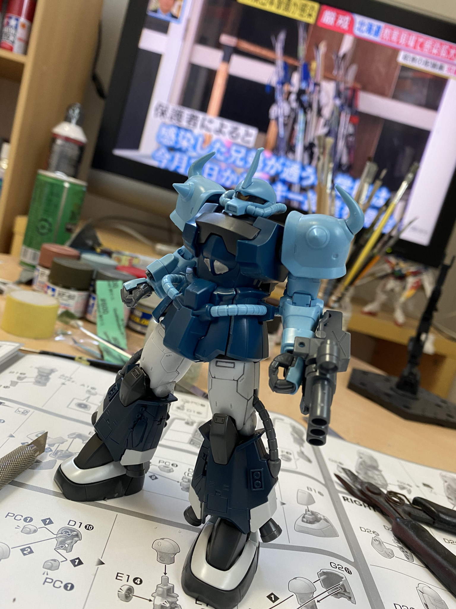 高機動型グフカスタム｜ayacoさんのガンプラ作品｜GUNSTA（ガンスタ）