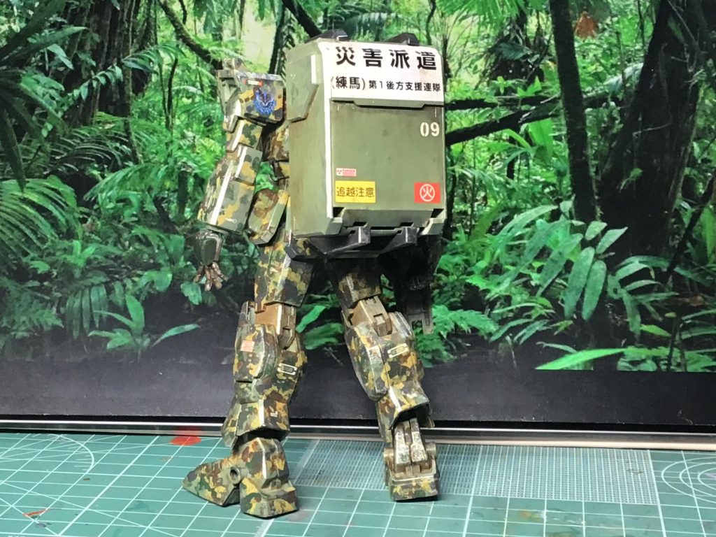 宇宙世紀でも日本は陸自があり、PKOで東南アジアに派遣という妄想です( ^ω^ )