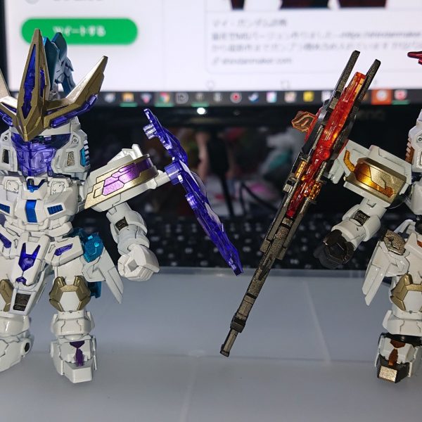 夏侯惇トールギスⅢ＆夏候淵トールギス