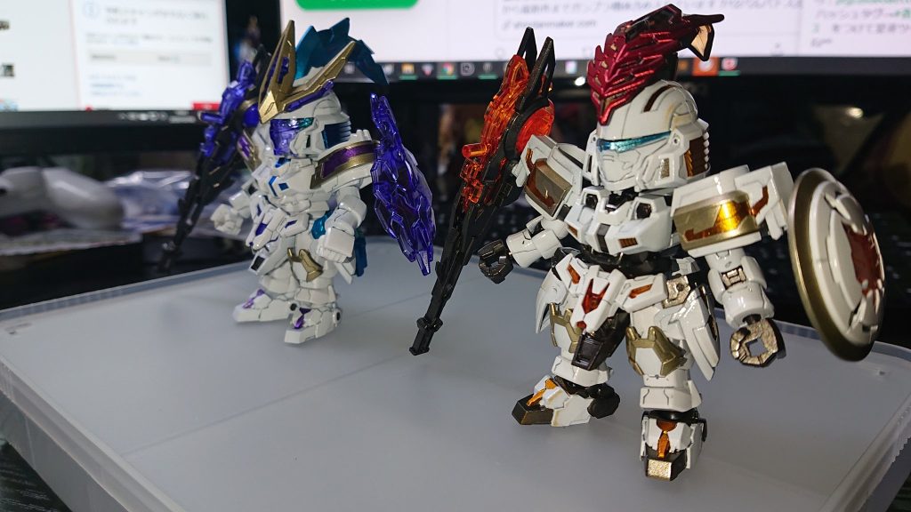 夏侯惇トールギスⅢ＆夏候淵トールギス–2枚目/制作者：@xaskaka07