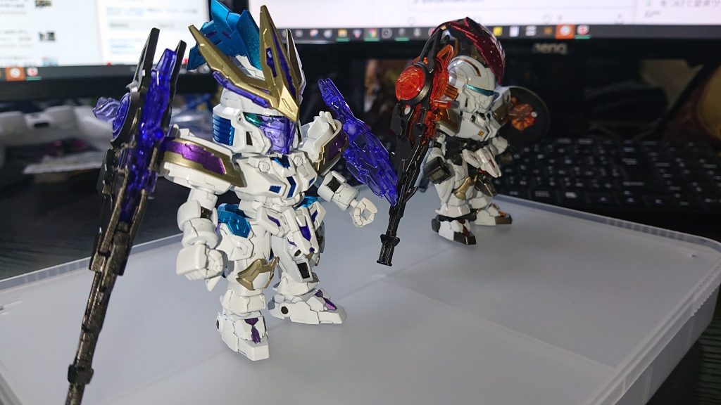 夏侯惇トールギスⅢ＆夏候淵トールギス–3枚目/制作者：@xaskaka07