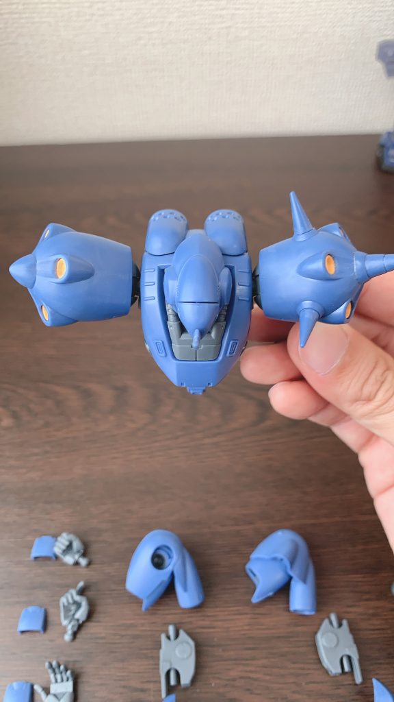 合わせ目消しにも初チャレンジ。この段階ではうまく消えているから不安でした。