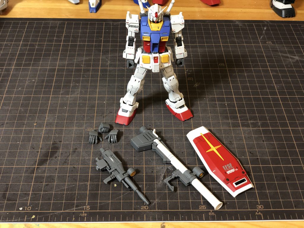 HG オリジン版ガンダム–9枚目/制作者:カトレア