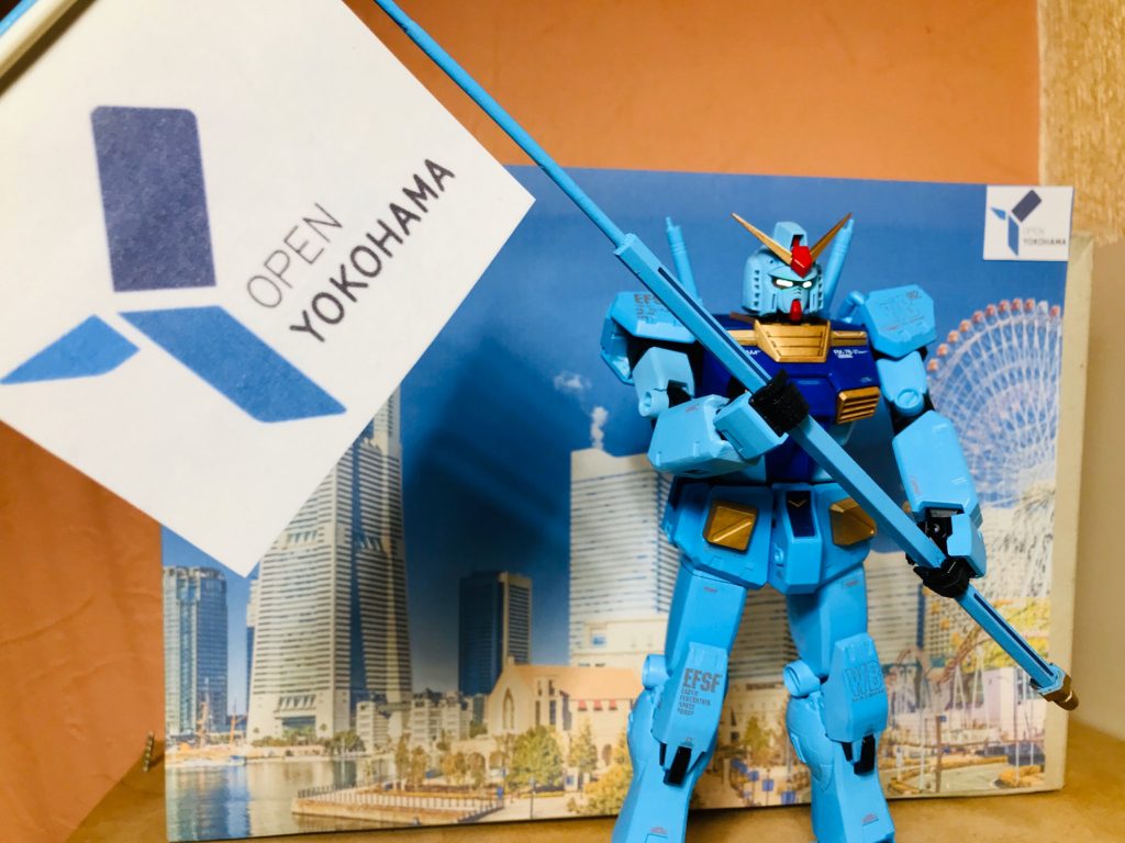 フラッグver（後ろのみなとみらいクオリティーが・・）