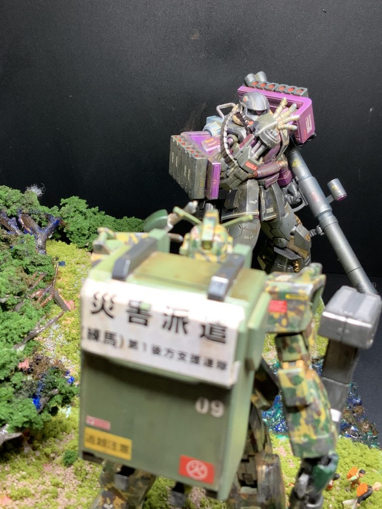 戦場でも、たまにはこんな事があればと妄想してしまいました
しかし、さだきち大尉かっこ良すぎるやろー(-.-;)y-~~~