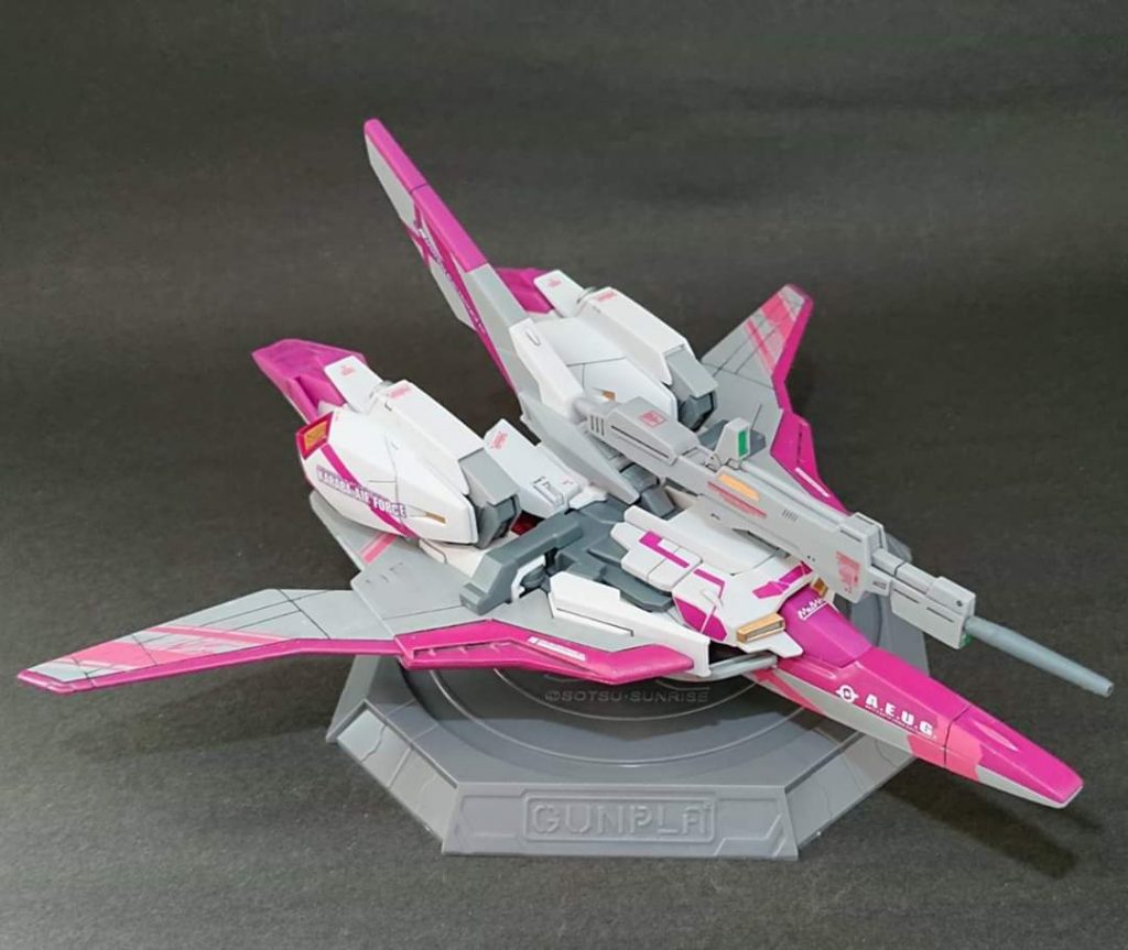 MSZ-006-3/W.S Ｚガンダム三号機(ウェーブシューター仕様)–4枚目/制作者：@nikkou_machine