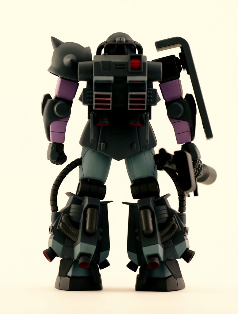 本来ランドセルの横に小さなバーニアがあるんですが、無い方がスッキリしていたのでオミットしました。