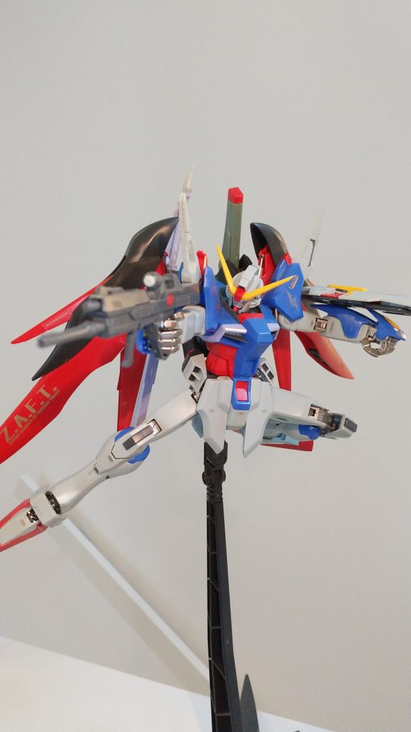 MGのデスティニーです。まずはライフル。SEED打ちです笑