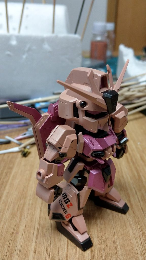 シャア専用 Zate gundam–2枚目/制作者：@NanohaLtk