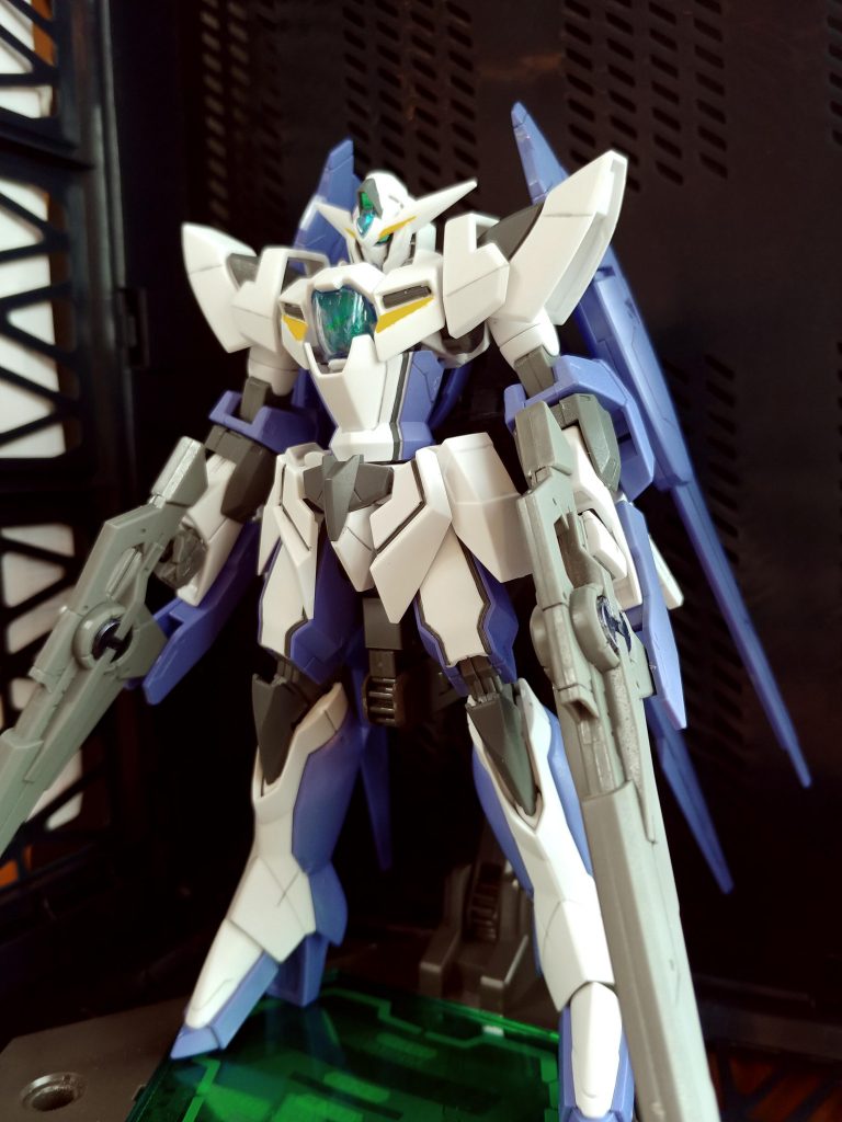 シールドは干渉するのでライフル二挺に変更。防御GNフィールド頼り