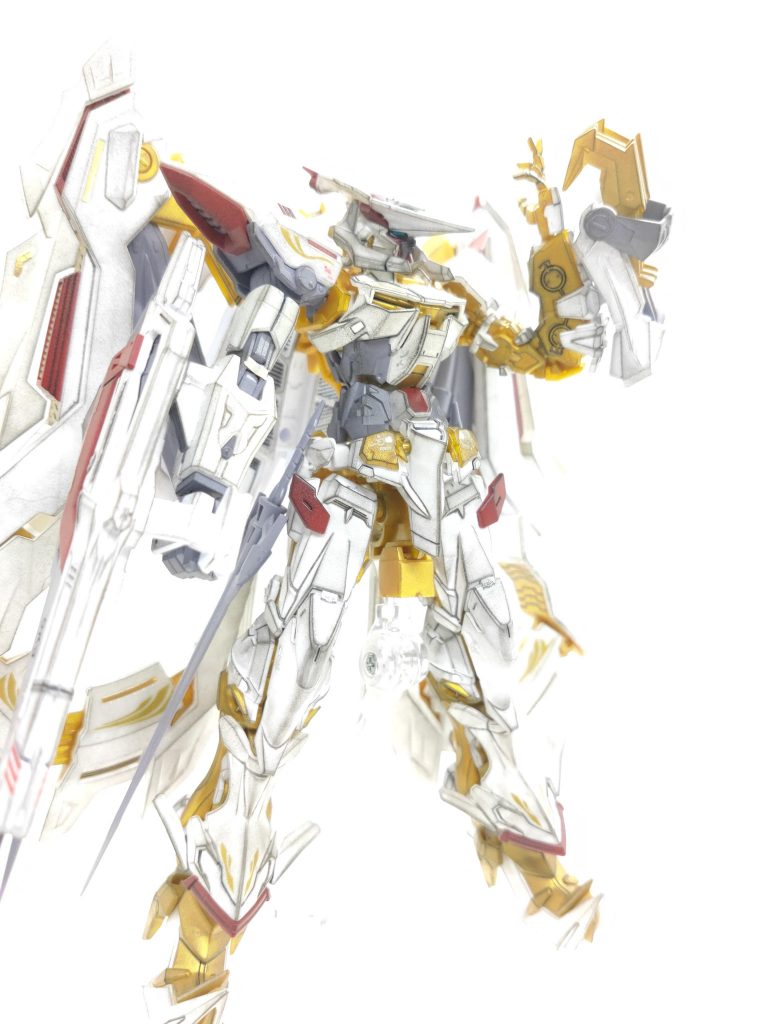 ガンダムアストレイゴールドフレーム天ハナ–3枚目/制作者：かえる