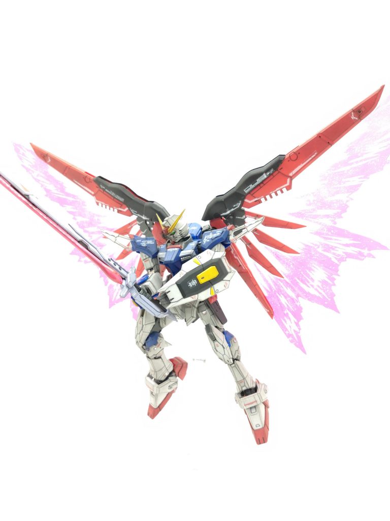 デスティニーガンダム–3枚目/制作者：かえる