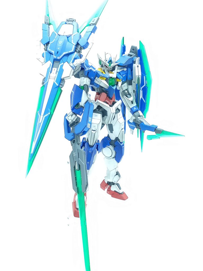 ダブルオークアンタ フルセイバー–2枚目/制作者：かえる