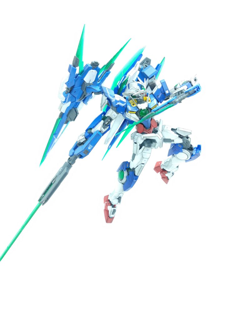 ダブルオークアンタ フルセイバー–3枚目/制作者：かえる