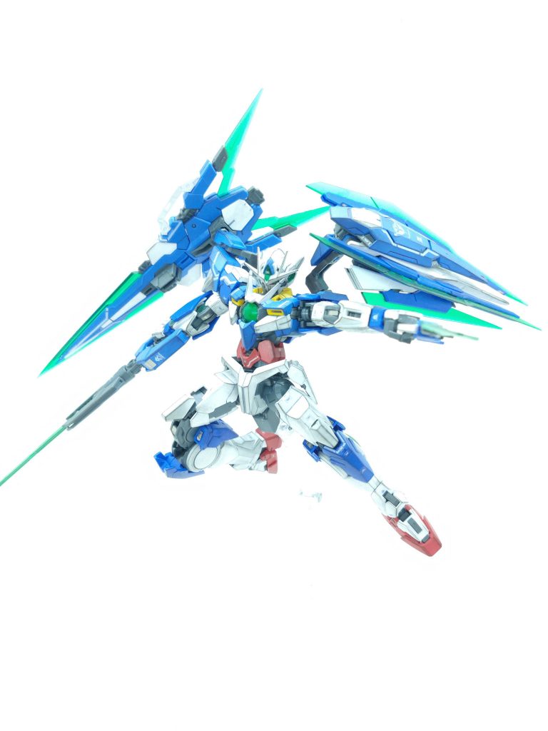 ダブルオークアンタ フルセイバー–4枚目/制作者：かえる