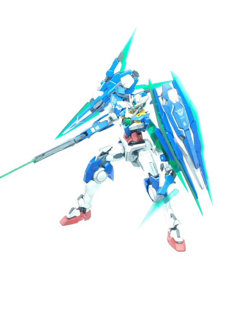 ダブルオークアンタ フルセイバー–5枚目/制作者：かえる