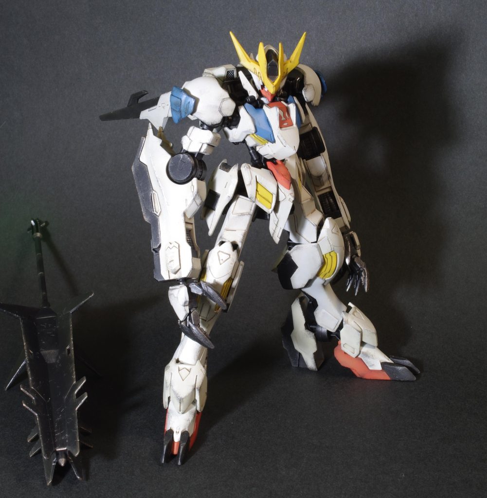 表面処理してダメージ加工してドライブラシ。