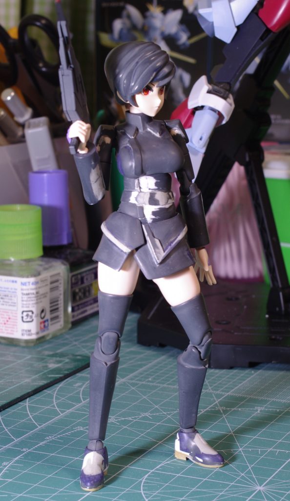 ディテールを細かくしていきます。