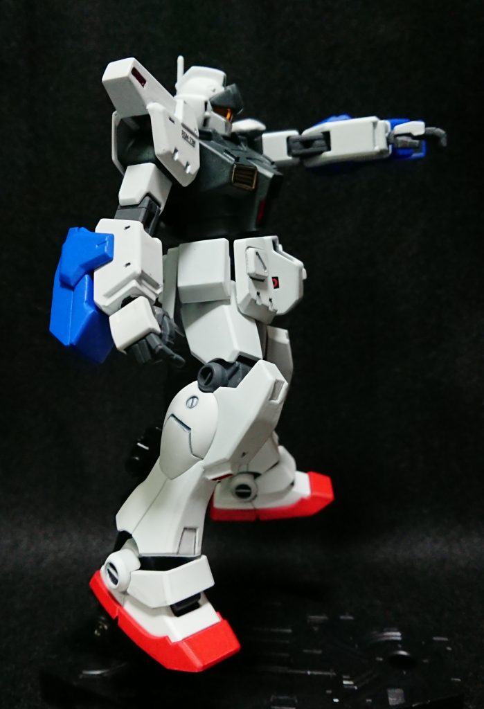 アームガトリングユニット。
パワードジムカーディガンのものをジムカスタムの腕に合わせて少し形状変更しました。