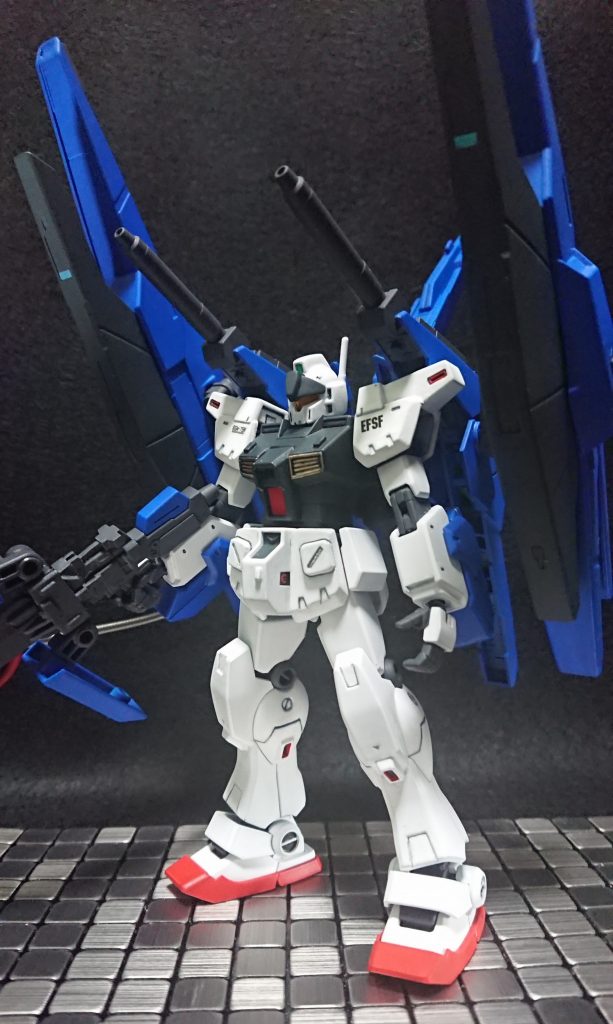 高機動バックウエポンシステム+ミサイルコンテナバインダー。
