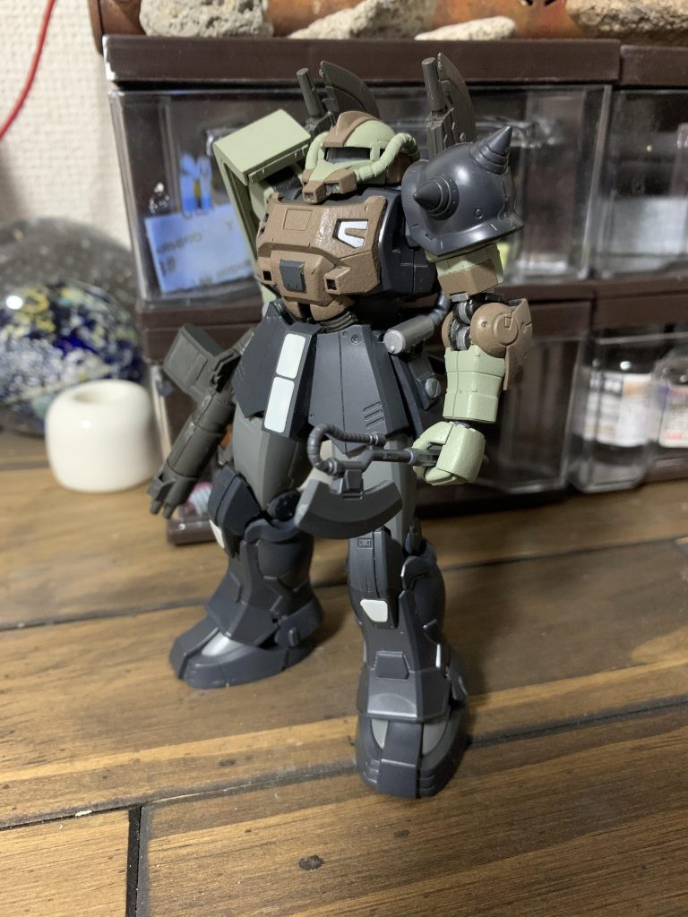 YMS-11 ACT ZAKU｜島村 博さんのガンプラ作品｜GUNSTA（ガンスタ）