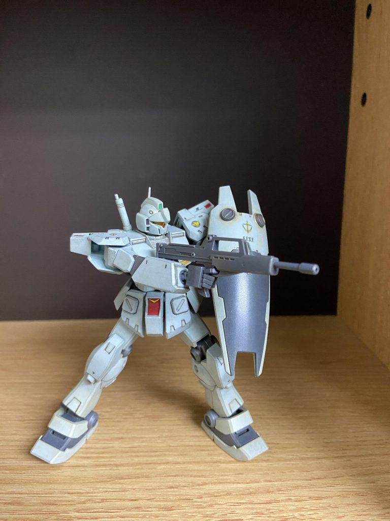 HGUC　ジム・カスタム–2枚目/制作者：あせろら