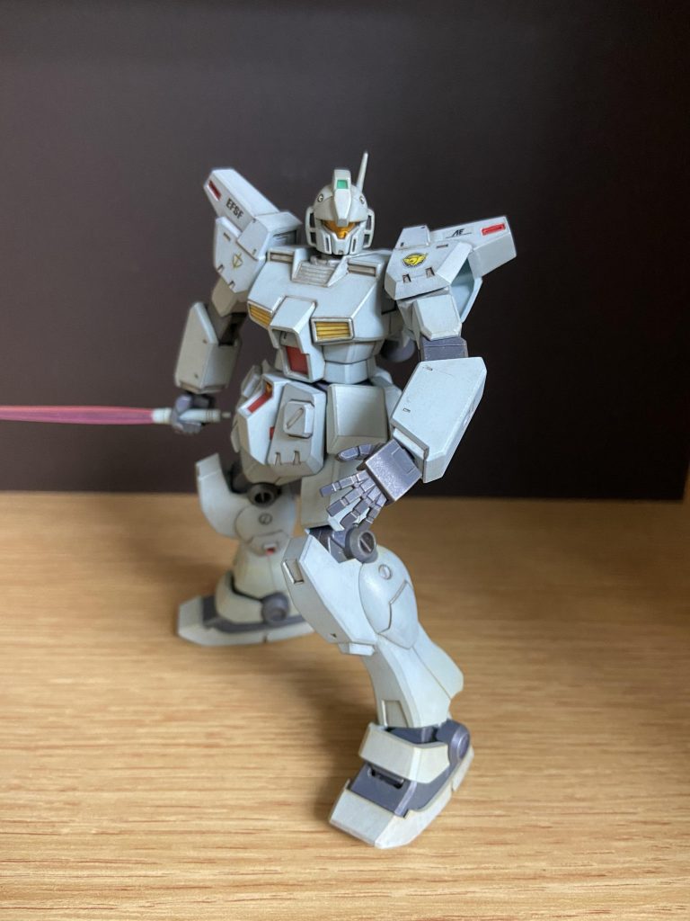 HGUC　ジム・カスタム–3枚目/制作者：あせろら