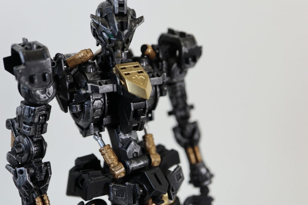 結果、フレームだけでかなり格好いいです。・・・やるなバンダイ。