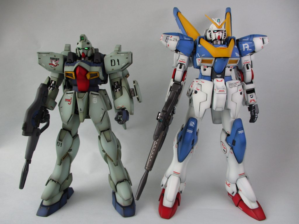 MG V2ガンダムと。