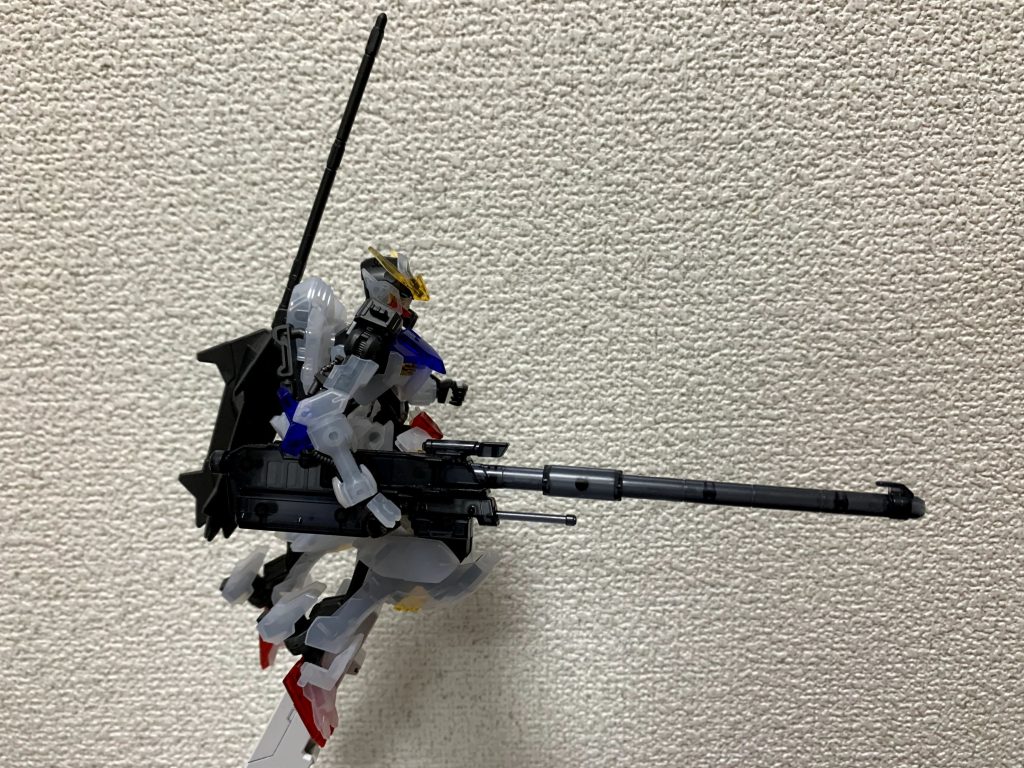 ポーズ変えて射撃シーン☆
この、威力高い長物を打つ感じがたまらなく好き（笑）