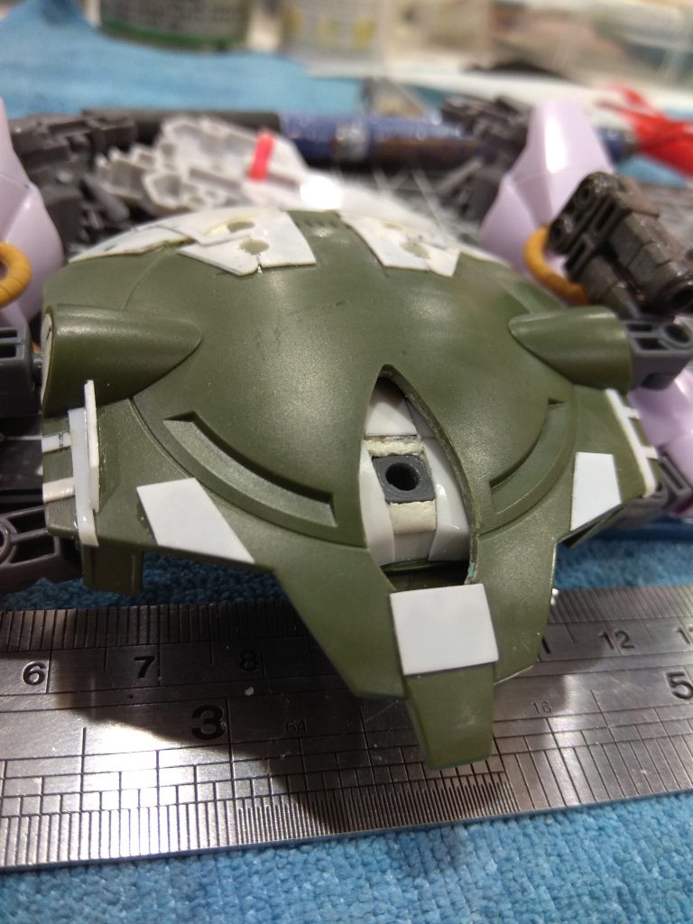 改造工事で一番厄介のは、この看板レベルのかに殻に間違いない....