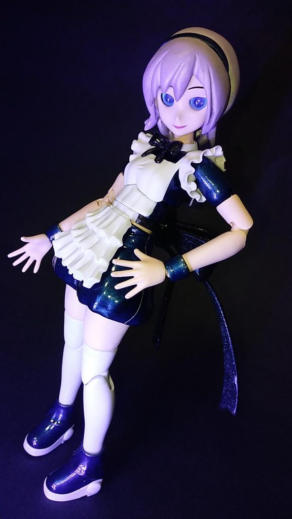 照明にUVライトを使用